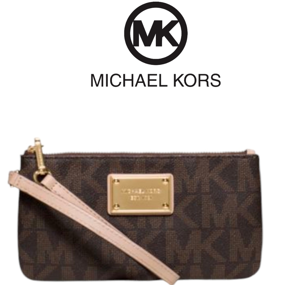 Authentic MICHAEL Michael Kors Jet Set Medium Wristlet